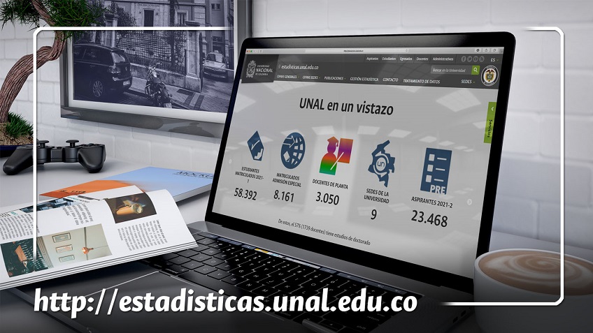 Página web de estadísticas Universidad Nacional de Colombia